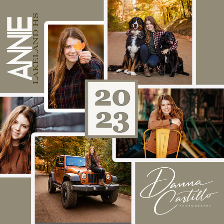 Annie-5x5 social media