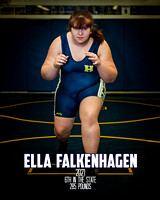 ELLA Hartland Wrestling All-State 2021