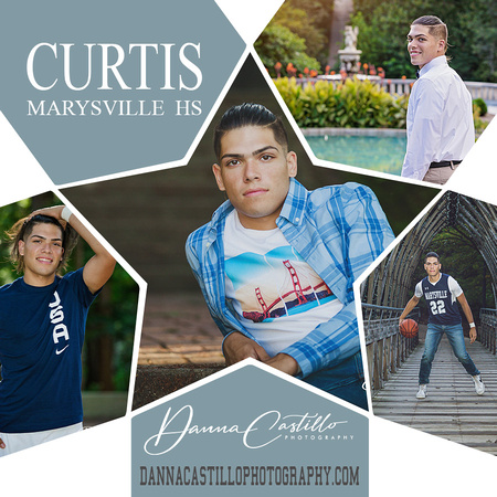 Curtis Social Media Collage