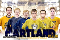 Hartland Wrestling Senior Banners  2019