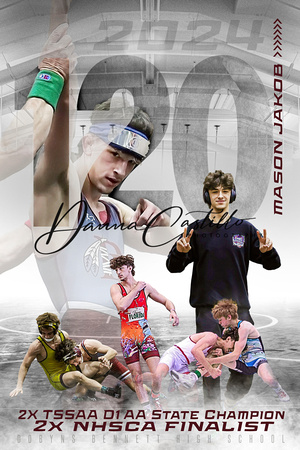 remix -Wrestling-JAKOB-2024  poster