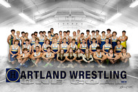 Hartland Wrestling Team WHITE OUT 2024 poster