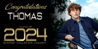 6x3 Gold Plated Banner