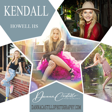 KENDALL Social Media Collage